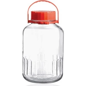 Harvest Kırmızı Kapaklı Kavanoz - 8 Lt