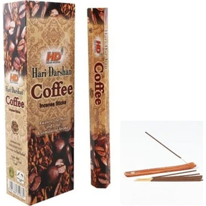 Hari Darshan Tütsü Coffee&kahve Kokusu 20 Adet Çubuk Tütsü 1 Adet Kayık Tütsülük Hediye