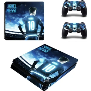 Kt Decoration Lionel Messi Playstation 4 Slim Kasa Sticker Kaplama-01