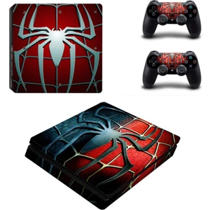 Kt Decoration Spider Playstation 4 Slim Kasa Sticker Kaplama