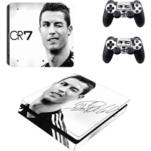 Kt Decoration Cr7 Playstation 4 Slim Kasa Sticker Kaplama