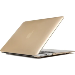 Apple Apple Macbook Pro Retina 13.3 A1502 A1425 Kılıf 2in1 Mat Doku Case 2015 Gold
