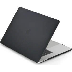 Apple Macbook Air 13.3' 2020 (M1) A2337 Koruma Kılıfı A2337 Mat Doku Case Siyah