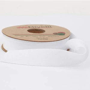 Beyaz Pamuk ( Koton ) Biye 2 cm - 25 m ( D1 )