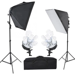 70X50CM 5 Duy Softbox  ve  Çekim Işığı Sürekli Video Işık