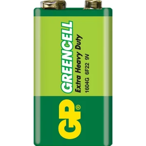 GP1604G  Greencell 9V Çinko Karbon Pil