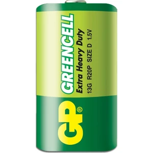 Gp 13G R20  Greencell D (Büyük) Boy  Çinko Karbon Pil