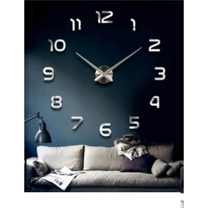 -Dıy Kendin Yap Duvar Saati ÇAP:60/120 cm