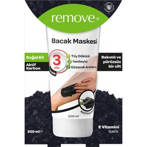Tüy Dökücü Bacak Maskesi Karbon Etkili 200 ml