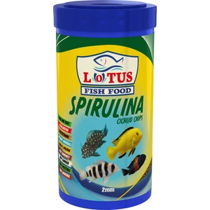 Spirulina Tanganyika Cichlid Chips 1000ML Cips Akvaryum Balık Yemi