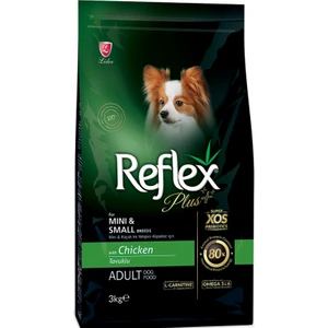 Reflex Plus Küçük Mini Irk Tavuklu Yetişkin Köpek Maması 3 kg