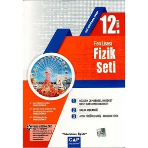 Çap Yayınları 12. Sınıf Fen Lisesi Fizik Seti