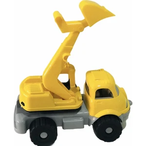 Zuzu Toys 003 Kamyon ve Kepçe Oyuncak Sarı