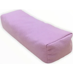 Kabuk Dolgulu Dikdörtgen Bolster Minderi / Tay Tüyü Pamuklu Kumaş / 45X16X11 cm