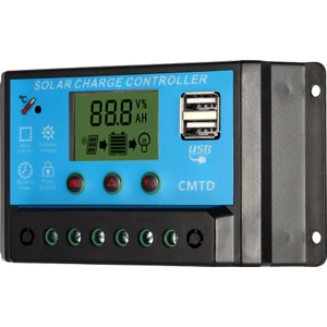 Kendini 20A 12.6V LCD Solar Şarj Kontrol Cihazı Pwm
