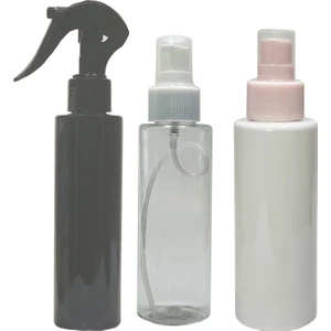 Boş Pet Şişe Ambalaj 100 ml Pompalı Sprey 3 'lü