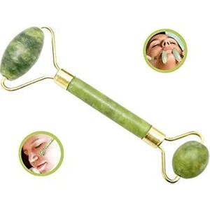 Jade Roler 2'li Yeşim Taşı Yüz Masaj Aleti