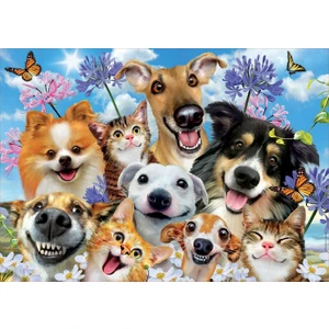 500 Parça Eğlenceli Güneş Selfie Puzzle ( 17983)