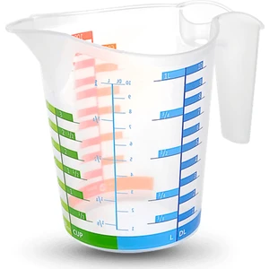 Ölçü Kabı Dereceli Renkli 1000 ml