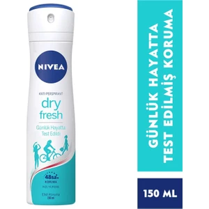 Dry Fresh Kadın Sprey Deodorant 150 Ml