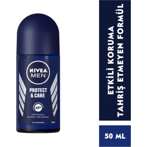Protect&Care Roll-On Deodorant 50Ml Erkek
