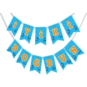 Hayaller Dükkanı Kral Şakir Action Kağıt Banner 2.7mt