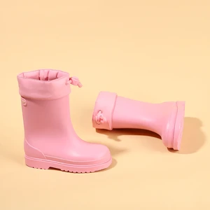 W10101 Chufo Cuello Kız/Erkek Çocuk Yağmur Kar Çizmesi Pembe