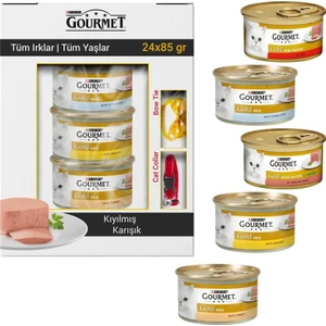 Gourmet Gold Karışık Kedi Konservesi 24X85 gr