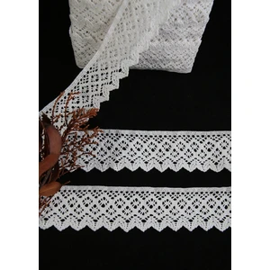 Alka Dantel 404K Pamuk Beyaz 10 m