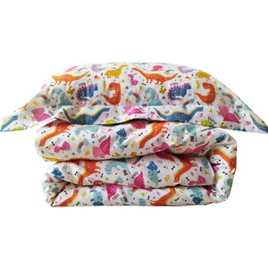 Blue & Pink Dino Nevresim Seti