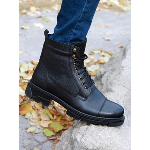 Erkek  Deri Içi Kürklü Bot