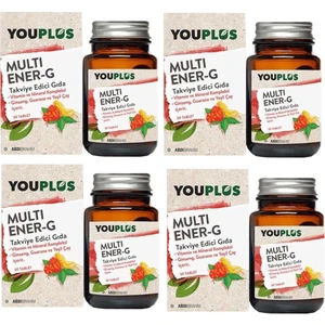 Multi Ener-G Multivitamin 30 Tablet X 4