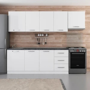270 cm Mutfak Dolabı Beyaz 270-B4
