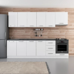 285 cm Mutfak Dolabı Beyaz 285-B8