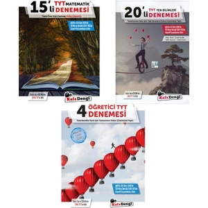 Kafa Dengi Yayınları TYT Deneme Sınavı Seti (3 Kitap)