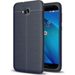 Hesaplı Dünya Asus Zenfone Live Kılıf 5.5inç (ZB553KL) Koruyucu Esnek Tpu Silikon Lacivert Hns