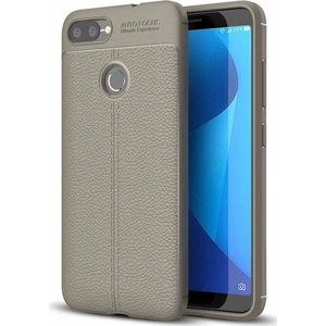 Hesaplı Dünya Asus Zenfone Max Plus M1 Kılıf (ZB570TL) Koruyucu Esnek Tpu Silikon Gri Hns