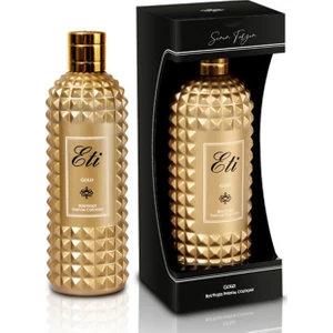 Boutiqa Gold Kolonya - Akdeniz Esintisi, 300 ml, Şık Cam Şişe ile Ferahlık