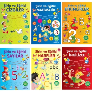 Şirin ve Eğitici Kitaplar Serisi 6 Kitap