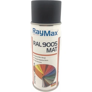Akrilik Sprey Ral 9005 Mat Siyah 400ML. Made In Germany
