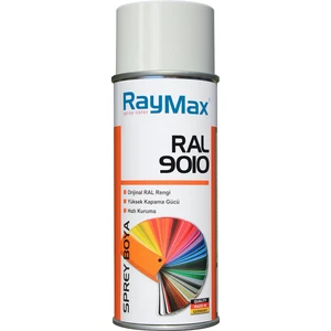 Akrilik Sprey Ral 9010 Parlak Beyaz 400ML.MADE In Germany