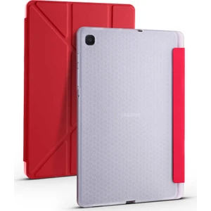Galaxy Tab S6 Lite P610 Kılıf Smart Kalemlikli Standlı Kapaklı Kılıf + Nano Esnek Cam