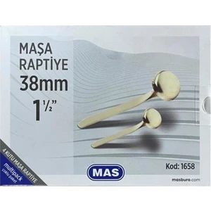Mas 1658 Multıpack Maşa Raptiye 38 mm - 4 x 30 Adet