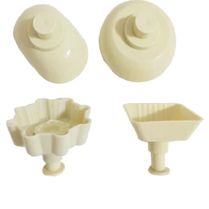 Gerekseal Plastik Pasta Kömbe Kerebiç Kalıbı 4 Adet