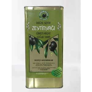 Karamıklar Zeytinyağı Erken Hasat Soğuk Sıkım Sızma Zeytinyağı 5 lt