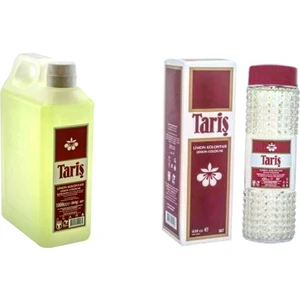 Limon Kolonyası 2'li Set 420 cc Cam Şişe - 1 Lt Bidon