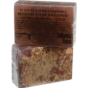 Ruşur Taşlı Lavanta Özlü Sabun 1 Adet