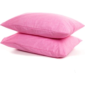50x70 Ranforce 2'li Yastık Kılıfı Pembe
