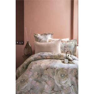 Issimo Home Sakura 300 TC (120 TEL) Dijital Pamuk Saten Nevresim Takımı Çift Kişilik