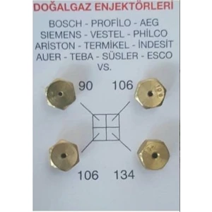 Hyd Doğalgaz Ocak Memesi Enjektör Takımı 7 Lik